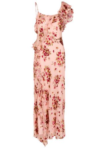 Ester floral-print woven maxi dress by RIXO