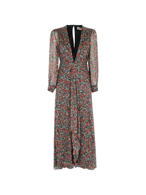 Jeannie floral print V-neck dress by RIXO