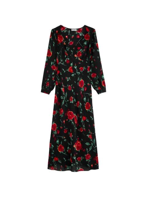Mavis floral midi dress by RIXO