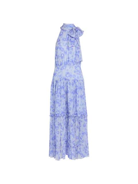 bow floral dress by RIXO
