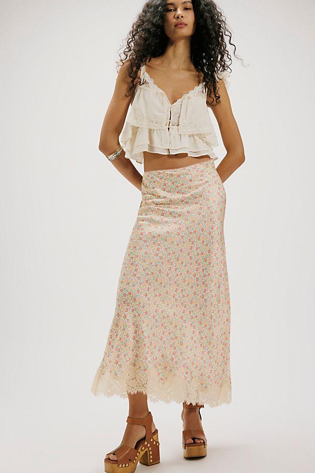 Rixo Matilde Katie Flora Skirt by RIXO | FREE PEOPLE