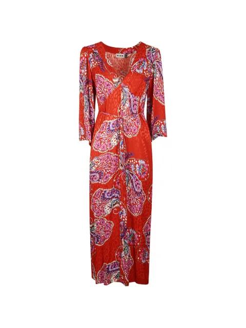 paisley-print jacquard dress by RIXO