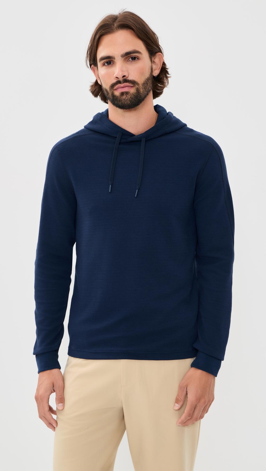 Long Sleeve Tech Waffle Knit Hoodie by RLX RALPH LAUREN