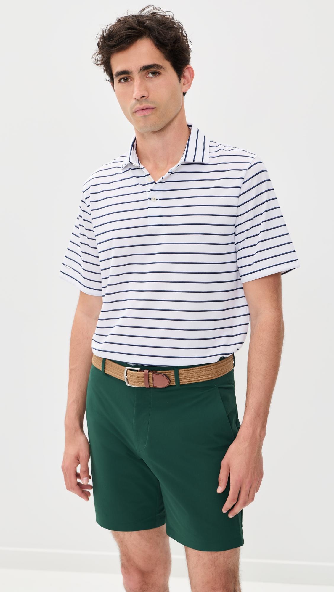Multi Stripe Tour Pique Polo by RLX RALPH LAUREN