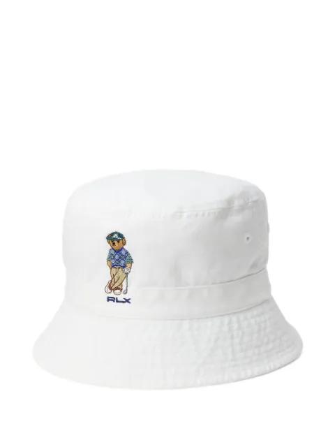 bear-graphic bucket hat by RLX RALPH LAUREN