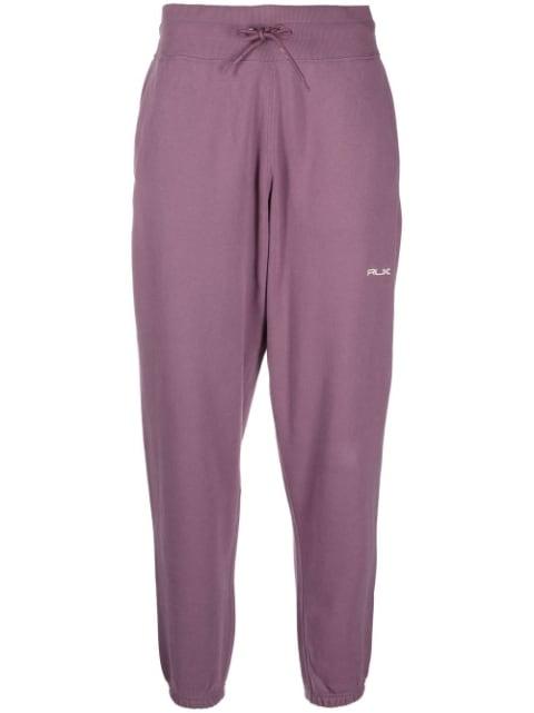 embroidered logo track pants by RLX RALPH LAUREN
