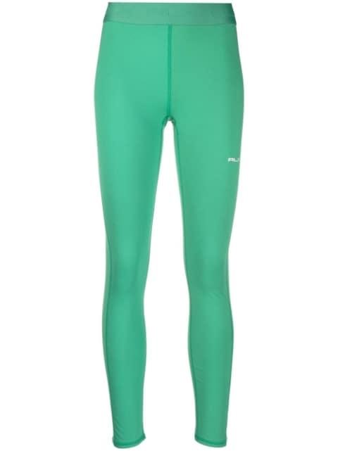 logo-waist cropped leggings by RLX RALPH LAUREN