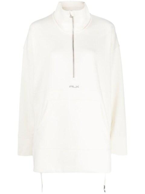 oversized quarter-zip sweatshirt by RLX RALPH LAUREN
