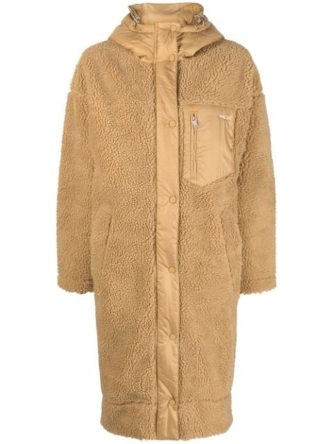 padded teddy-fleece parka by RLX RALPH LAUREN