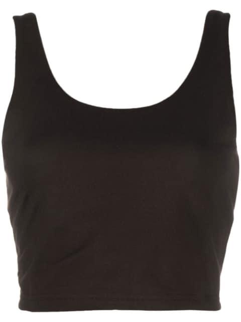 scoop-neck cropped tank top by RLX RALPH LAUREN