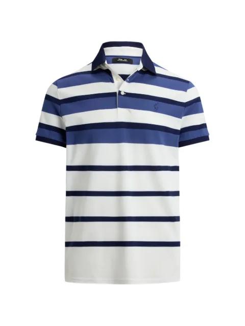 striped short-sleeve polo shirt by RLX RALPH LAUREN
