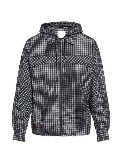 Aair Flowave hoodied checked jacket by ROA