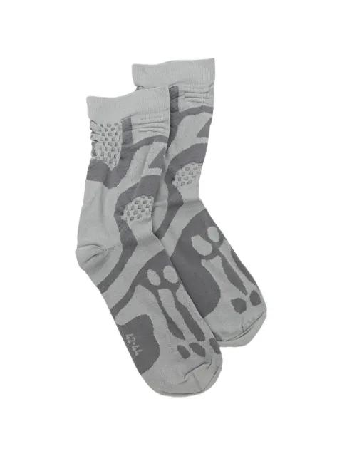 Bones Logo Q-Skin Technical Crew socks by ROA