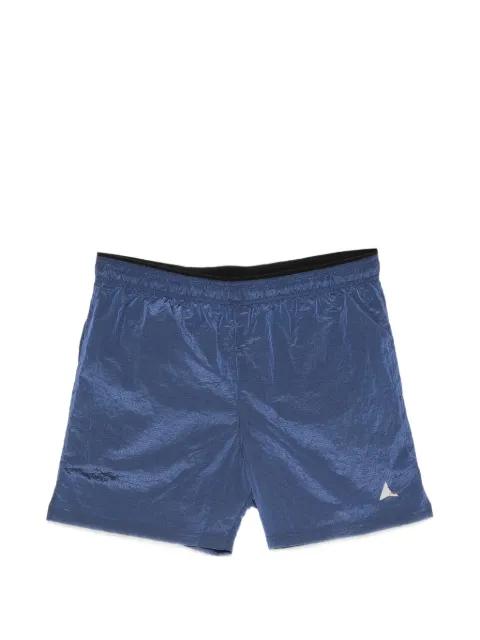 Helder logo-print shorts by ROA