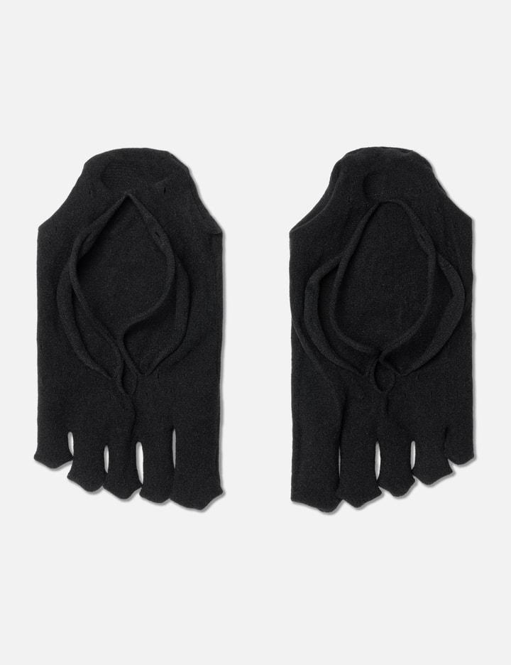 Paws Fishnet Five Fingers Socks by ROA