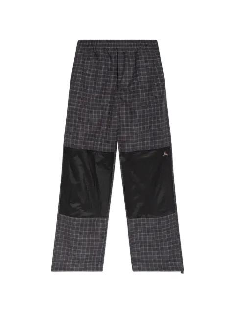 geometric painels trousers by ROA