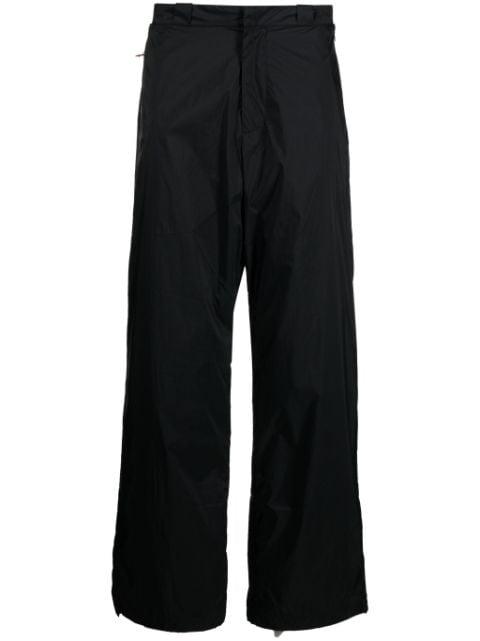 high-waisted straight-leg trousers by ROA
