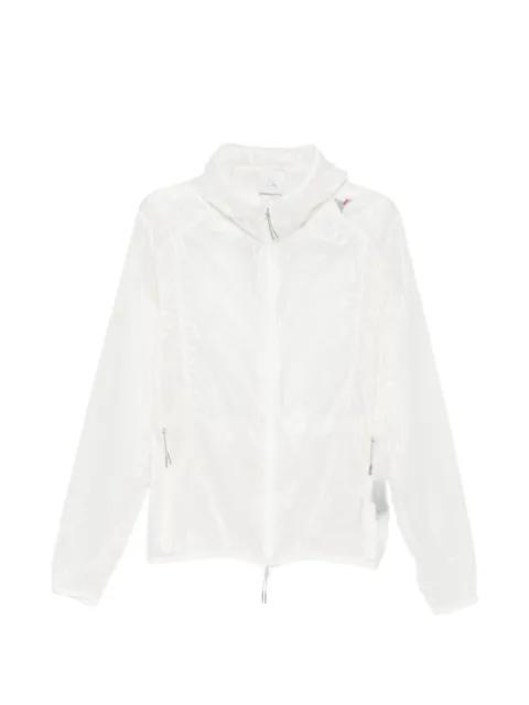 logo-detail hoodied jacket by ROA