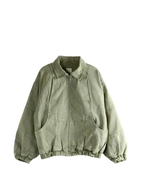 panelled zip jacket by ROA