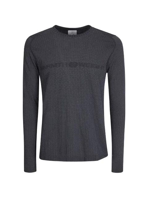 textured long-sleeve T-shirt by ROA