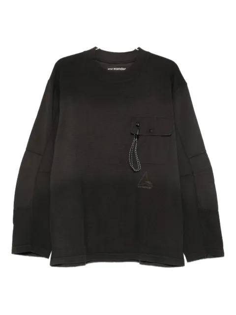 x Andwander long sleeves sweatshirt by ROA