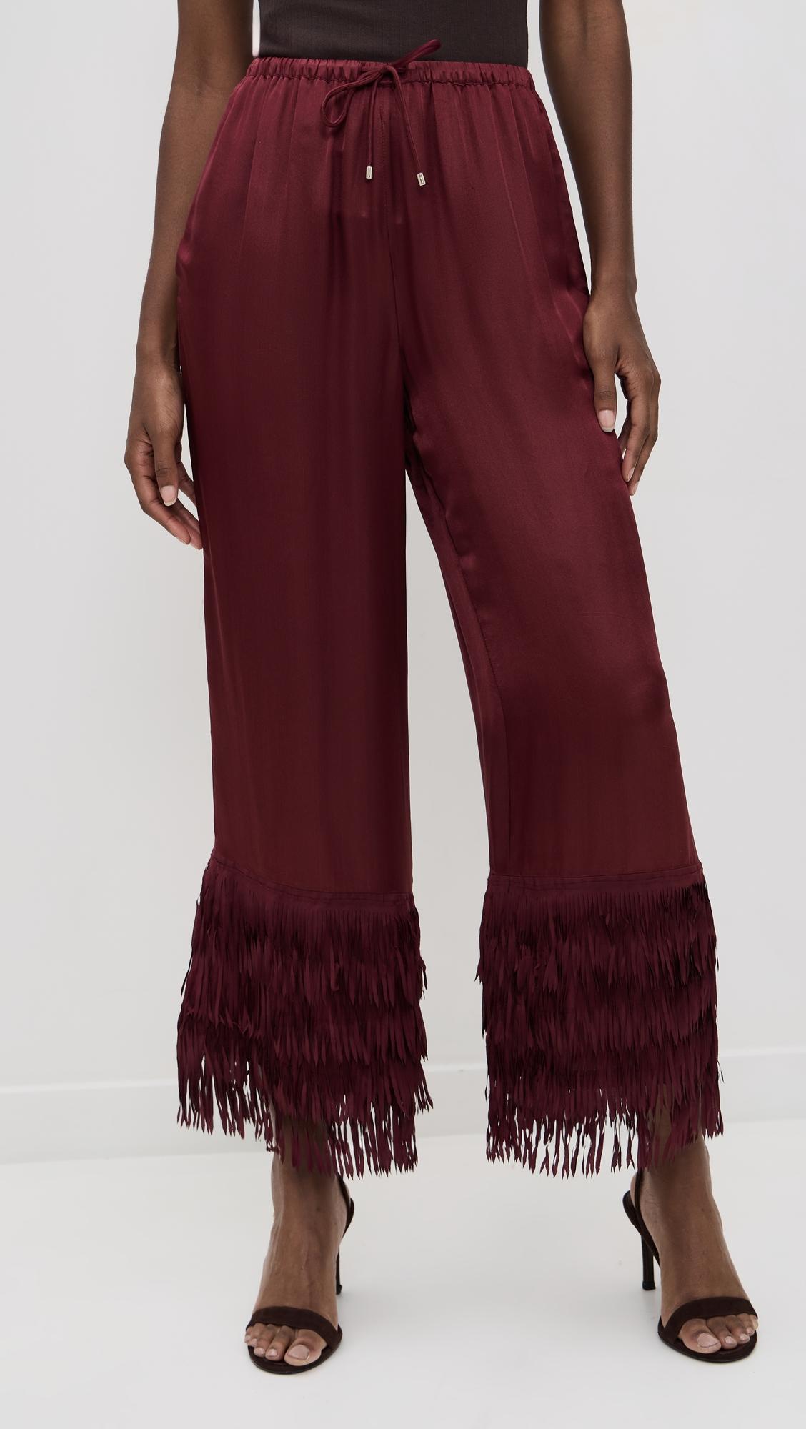 Petalo Fringed Pants by ROAME
