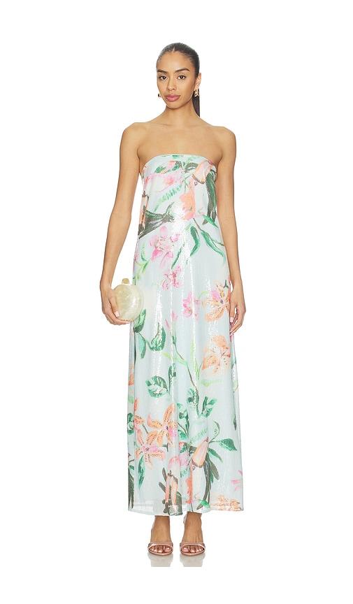 ROAME. Bianca Sequin Gown in Baby Blue by ROAME.