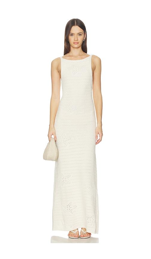 ROAME. Isadora Maxi Dress in Neutral by ROAME.