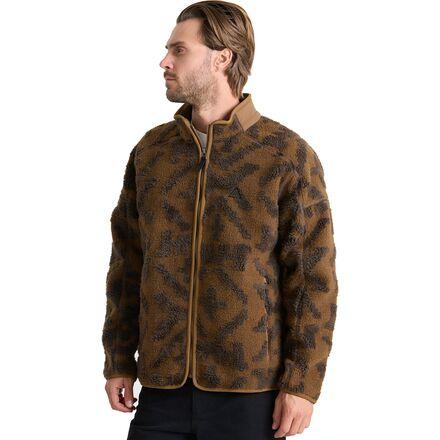 Campover Jacquard Sherpa Zip Jacket by ROARK