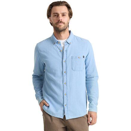 Scholar Chambray Button Up Shirt by ROARK