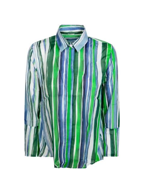 striped long-sleeve shirt by ROBERT FRIEDMAN