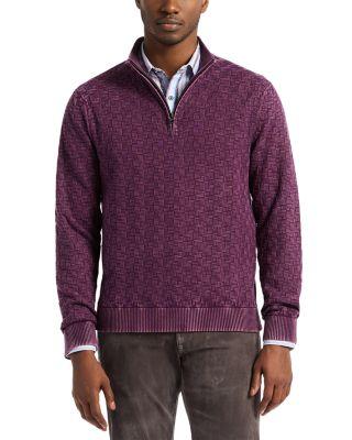 Aubin Quarter Zip Sweater by ROBERT GRAHAM