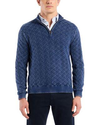 Aubin Quarter Zip Sweater by ROBERT GRAHAM