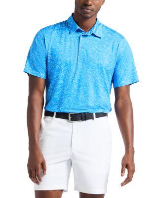 Fairwaysplash Knit Polo Shirt by ROBERT GRAHAM