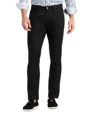 Feragen Classic Fit Jeans in Black by ROBERT GRAHAM