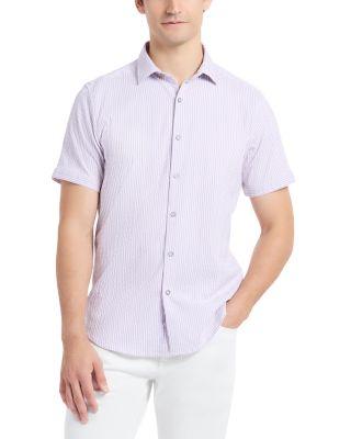 Fornillo Seersucker Woven Shirt by ROBERT GRAHAM