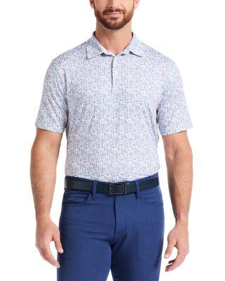 High Spirits Knit Polo Shirt by ROBERT GRAHAM