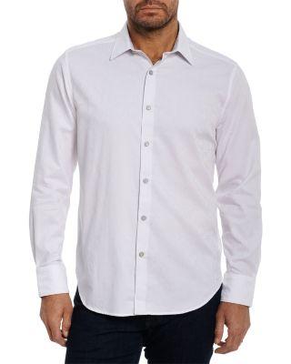 Highland Long Sleeve Woven Shirt by ROBERT GRAHAM