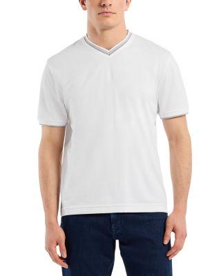Holton Knit V Neck Tee by ROBERT GRAHAM