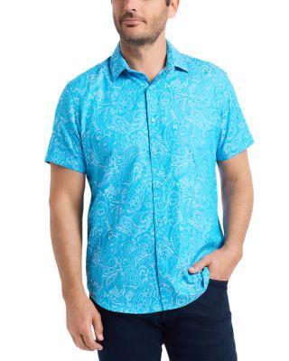 Hudson Paisley Woven Shirt by ROBERT GRAHAM