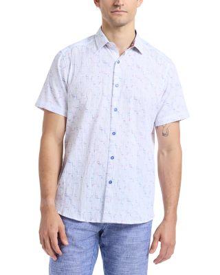 Kingshold Textured Pattern Shirt by ROBERT GRAHAM