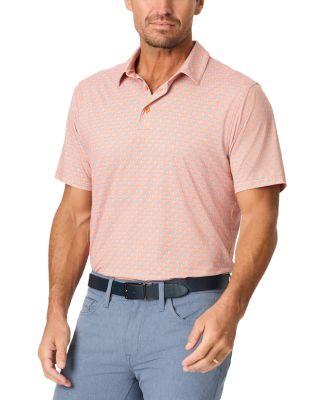 Links & Drinks Knit Polo Shirt by ROBERT GRAHAM