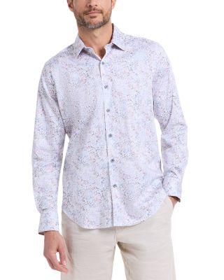 Liverpool Long Sleeve Woven Shirt by ROBERT GRAHAM