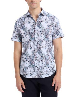 Pickwick Paisley Woven Shirt by ROBERT GRAHAM