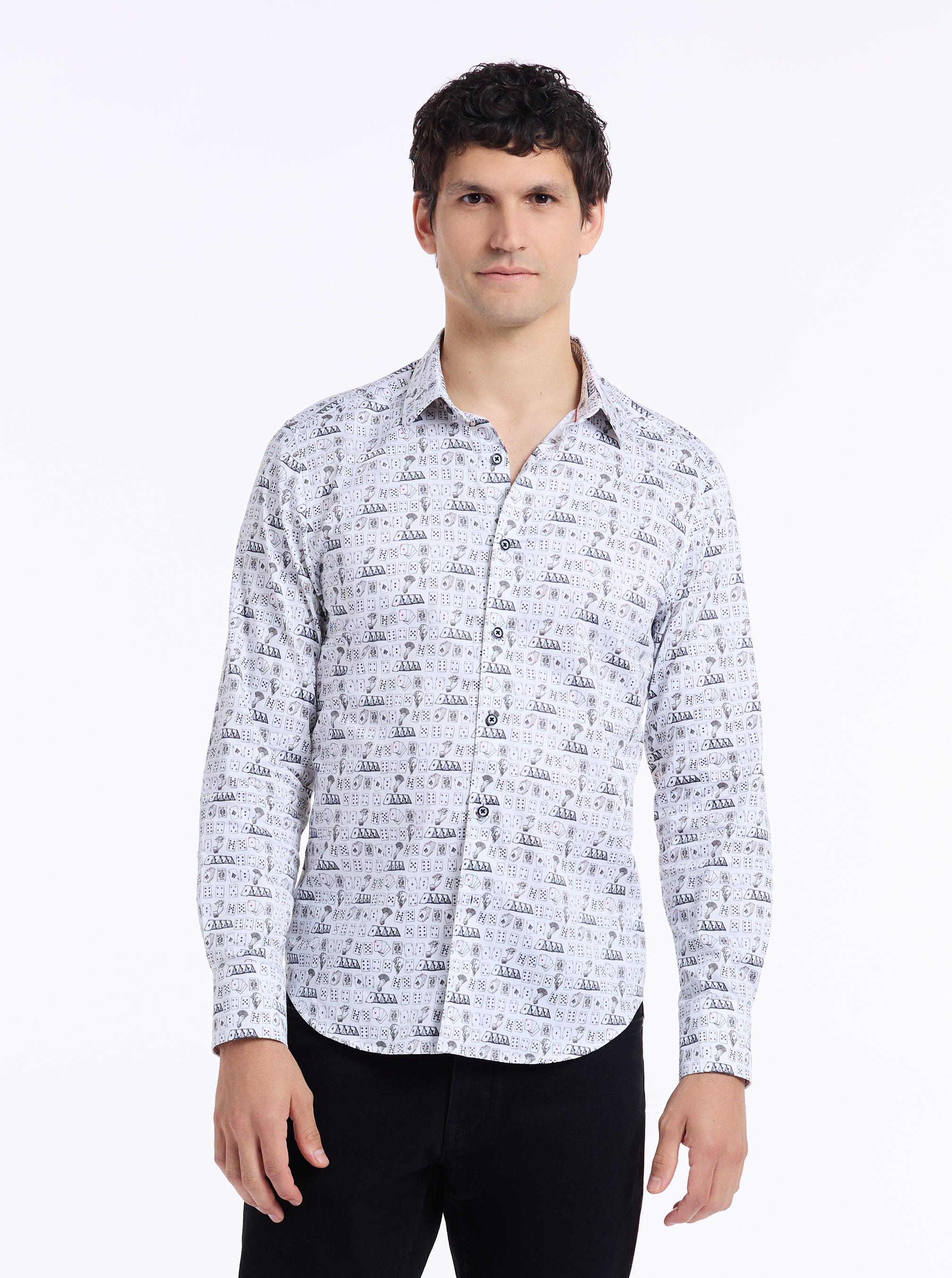 Robert Graham 52 Pick Upong Sleeve Button Down Shirt by ROBERT GRAHAM