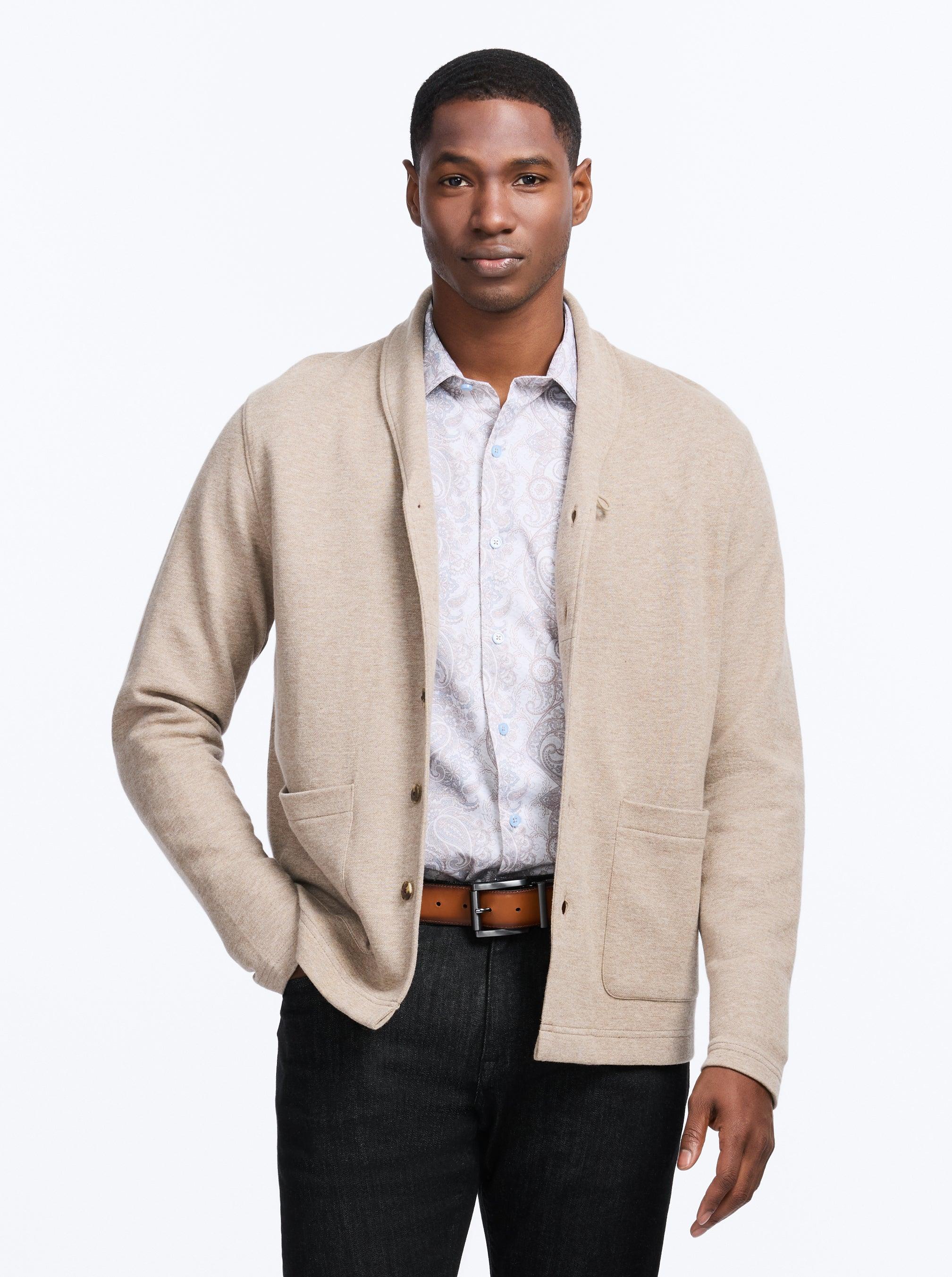 Robert Graham Adriano Long Sleeve Cardigan by ROBERT GRAHAM Robert Graham Adriano Long Sleeve Cardigan by ROBERT GRAHAM