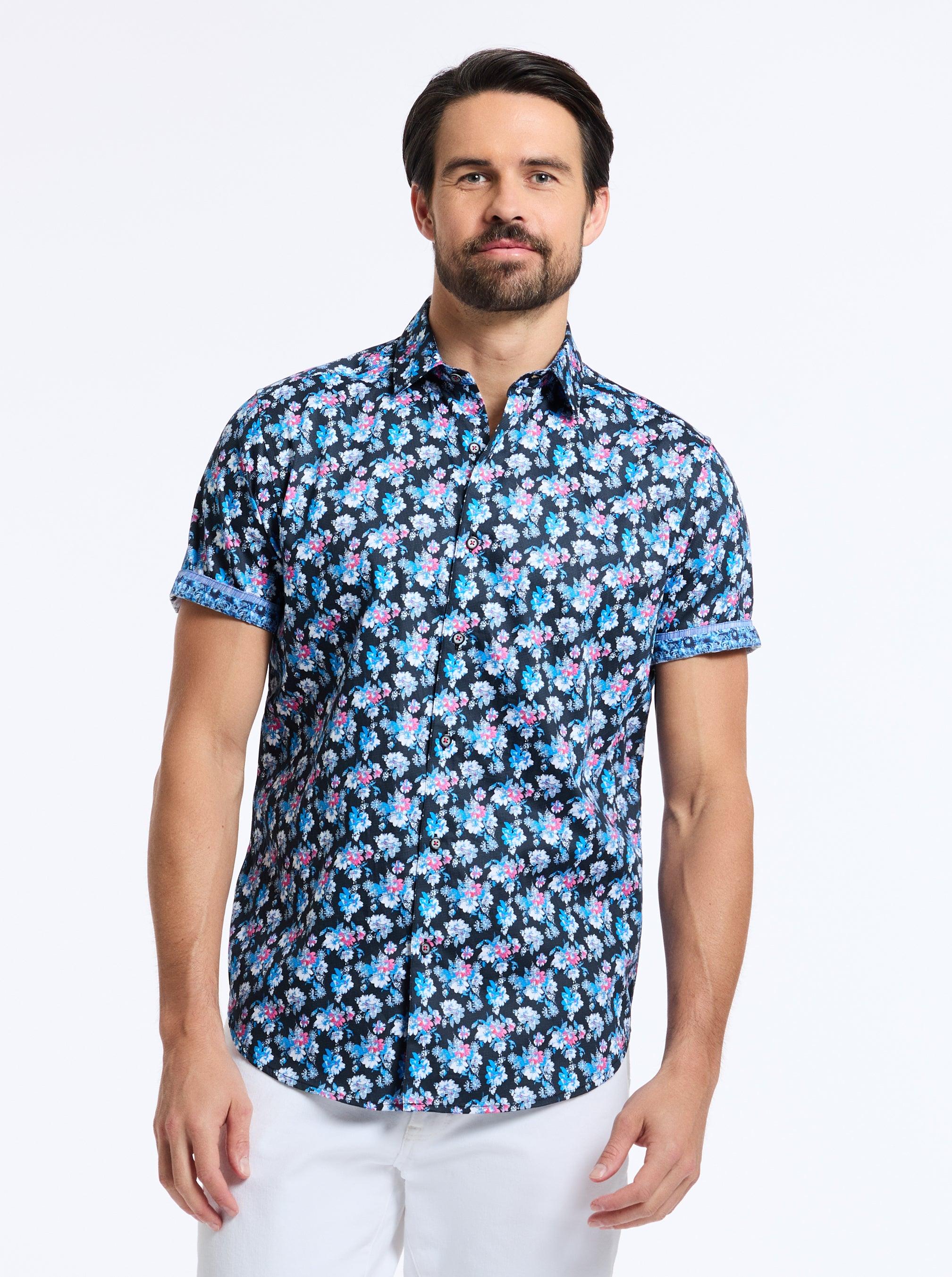 Robert Graham Alred Short Sleeve Button Down Shirt by ROBERT GRAHAM