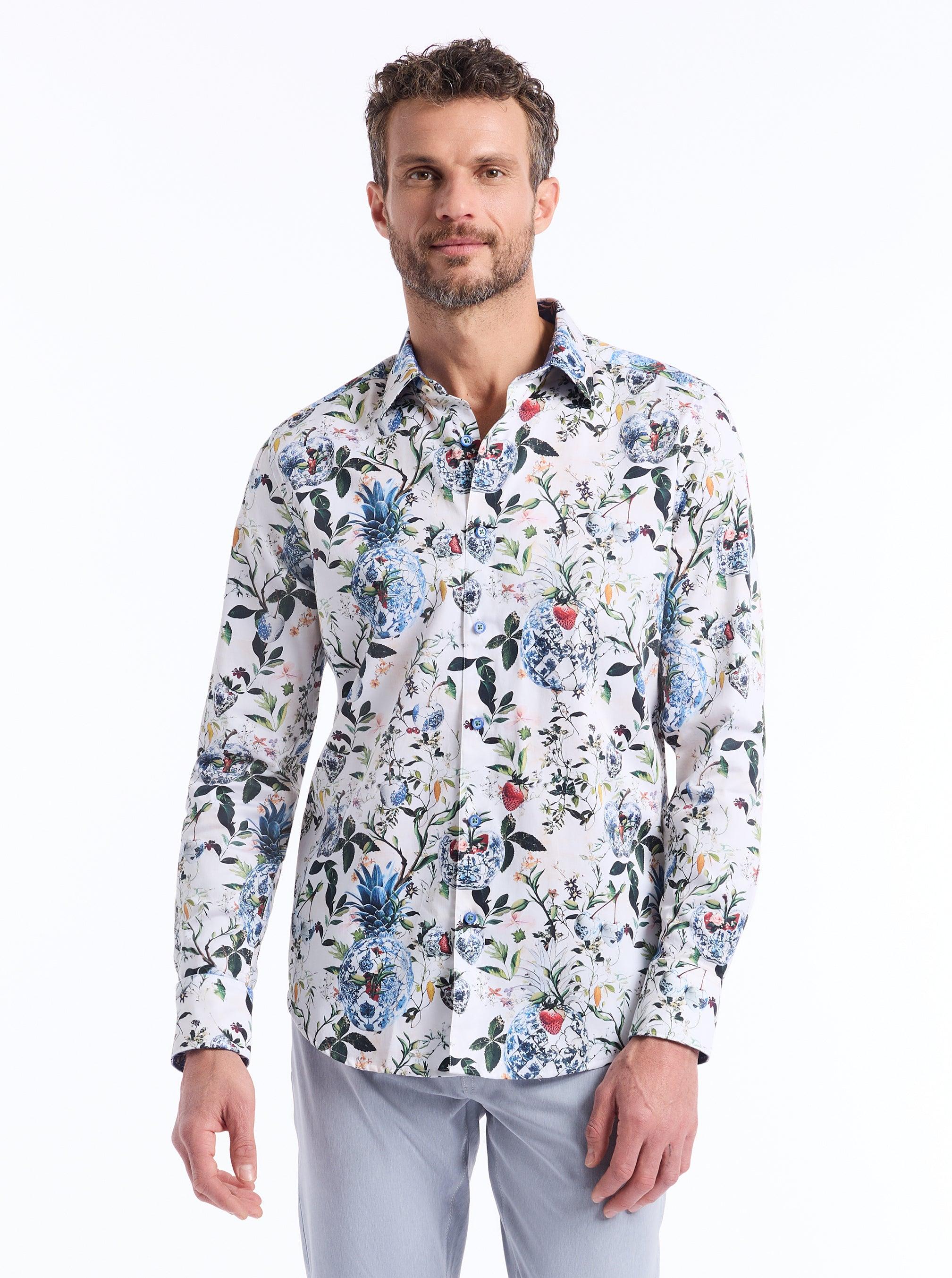 Robert Graham Briarcliff Long Sleeve Button Down Shirt Tall by ROBERT GRAHAM