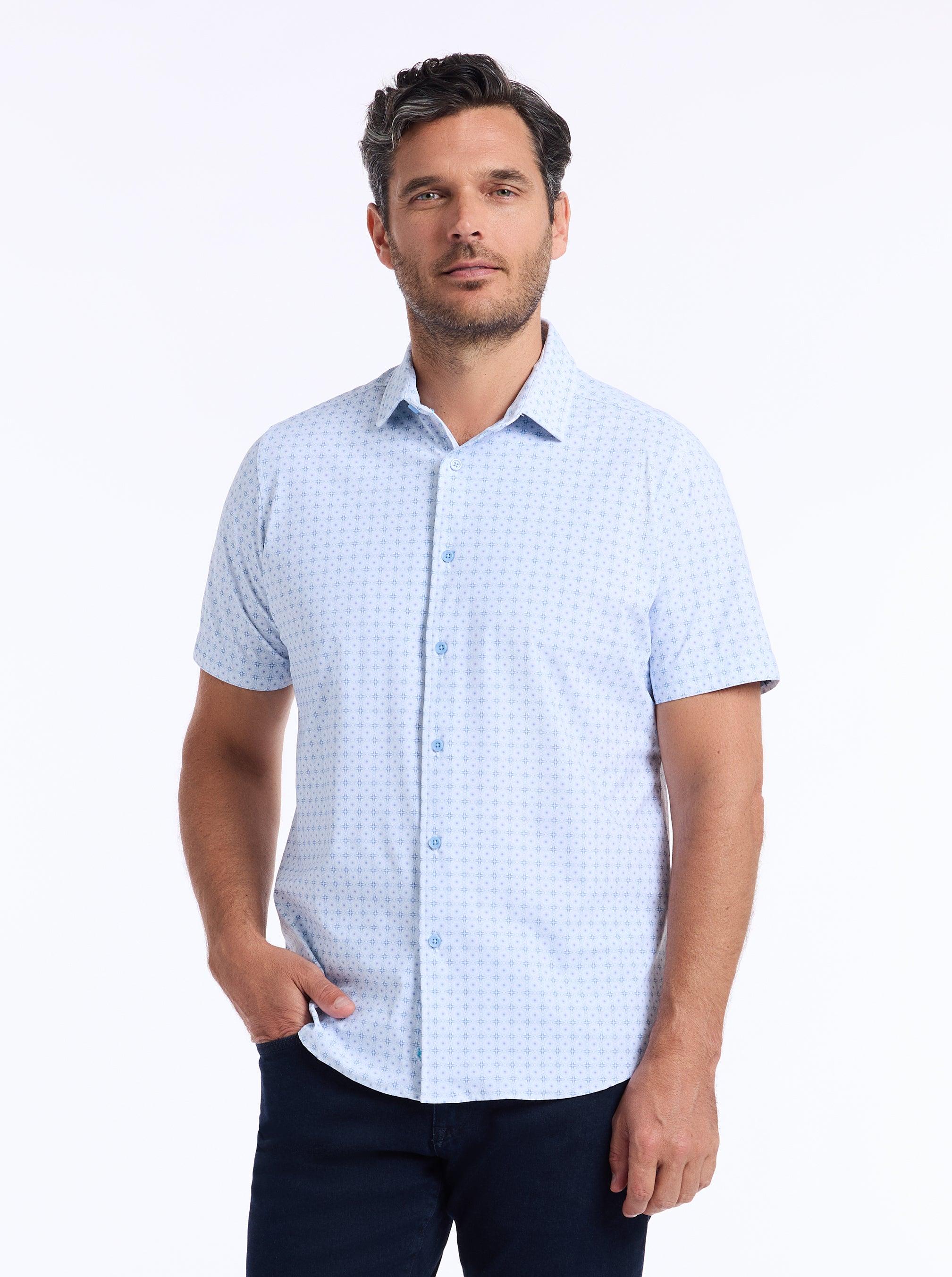 Robert Graham Brompton Short Sleeve Button Down Shirt by ROBERT GRAHAM