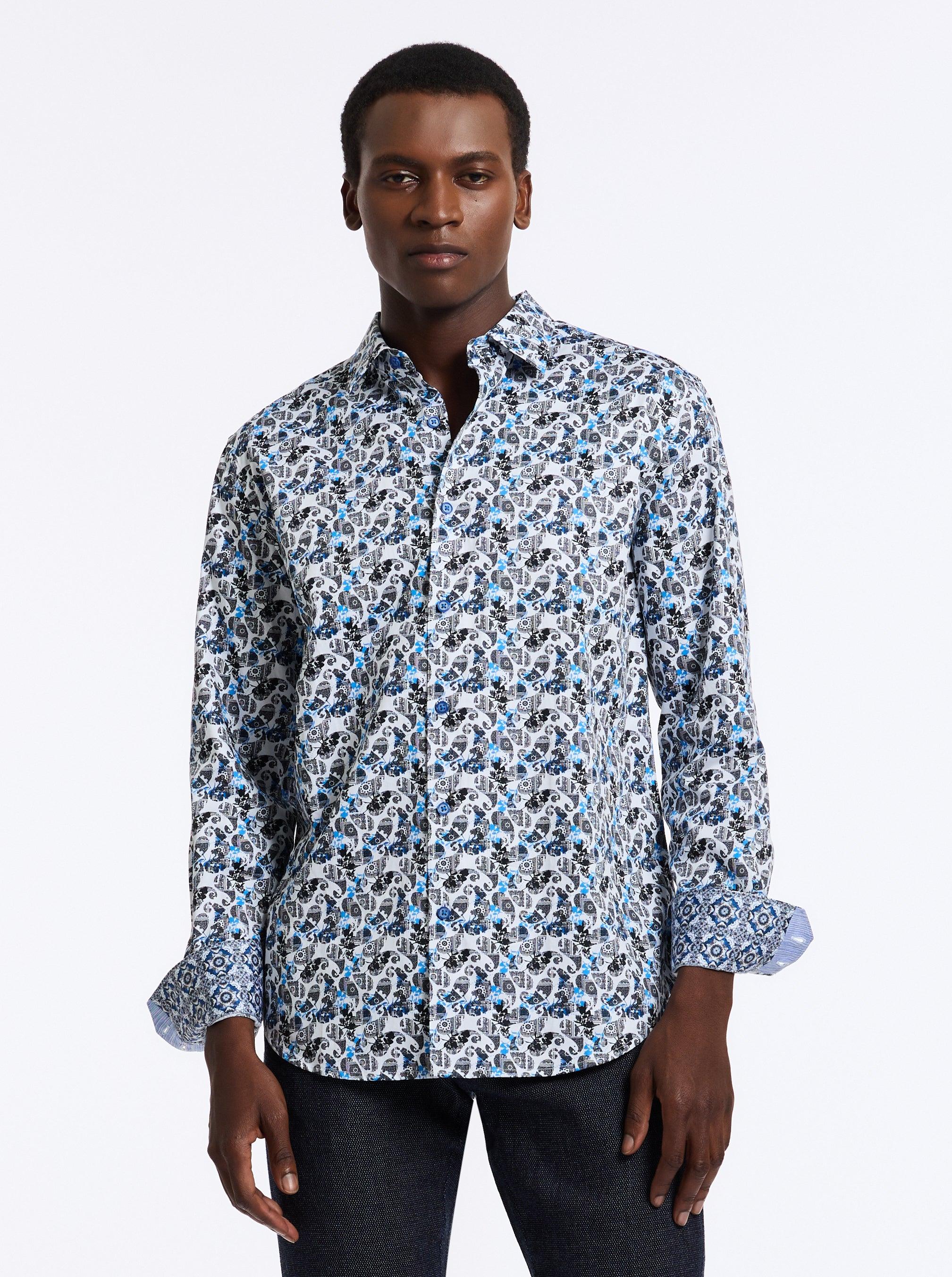 Robert Graham Cardwell Long Sleeve Button Down Shirt by ROBERT GRAHAM